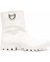 MSGM - Round-Toe Rain Boots - Lyst