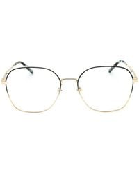 Marc Jacobs - Lunettes De Vue À Monture Ronde - Lyst