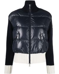 Moncler - Cropped Puffer Jacket - Lyst