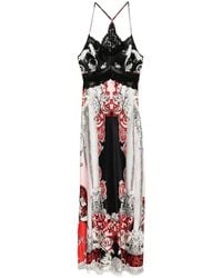 CAMILLA - Mark Of Medusa Lace Splice Bias Dress - Lyst