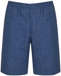 ZEGNA - Elasticated-Waistband Shorts - Lyst