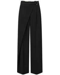 Rossi - Ilon Wrap-Front Tailored Trousers - Lyst