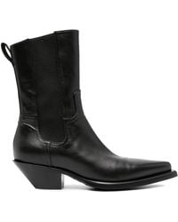 Premiata - 50Mm Leather Ankle Boots - Lyst