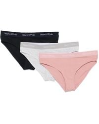 Marc O' Polo - Drie Slips Met Logoband - Lyst