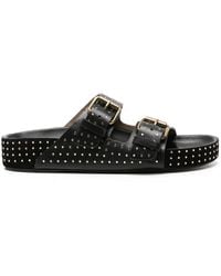 Isabel Marant - Lennyo レザーサンダル - Lyst