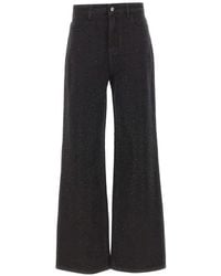 Twentyfourhaitch - Anser Rhinestone-Embellished Jeans - Lyst