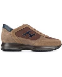 Hogan Zapatillas con suela gruesa - Marrón