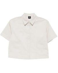 ALPHATAURI - Short-Sleeve Patch-Pocket Shirt - Lyst
