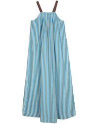 Alysi - Striped Maxi Dress - Lyst