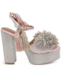 Kurt Geiger - Strass Tassel Sandals - Lyst