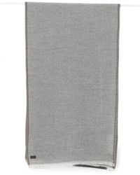 Canali - Frayed Scarf - Lyst