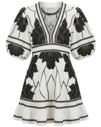 Scarlett Poppies - Petal Whispers Embroidered Dress - Lyst