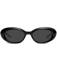 Gentle Monster - Molta 01 Sonnenbrille mit ovalem Gestell - Lyst