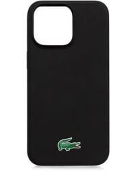 Lacoste - Logo-Patch Iphone 15 Case - Lyst