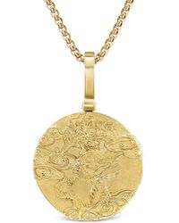 David Yurman - 18Kt Dragon Amulet (30.9Mm) - Lyst