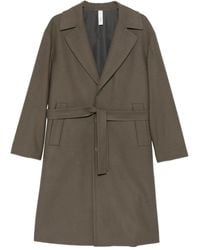 Hevò - Abrigo Ostuni con cinturón - Lyst