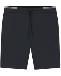 BOSS - Pantalones cortos de chándal con cordones - Lyst