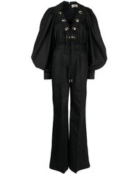 Elie Saab - Flared Jumpsuit - Lyst