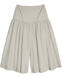 Amomento - Flared Cropped Trousers - Lyst