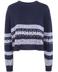 Nuur - Intarsia-Knit Wool Sweater - Lyst