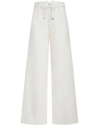 Etro - Culotte-Jeans Mit Gürtel, Damen, Größe - Lyst