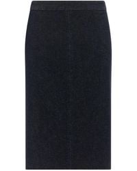 Tom Ford - Denim Midi Skirt - Lyst