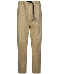 White Sand - Fatic Ripstop Cotton Trousers - Lyst