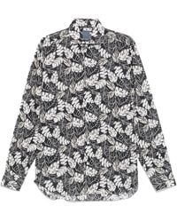 Barba Napoli - Floral-Print Shirt - Lyst