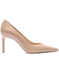 Stuart Weitzman - Stuart Power 85 Pointed-Toe Pumps - Lyst