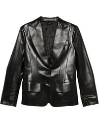 Tom Ford - Chaqueta De Piel Con Solapas De Muesca - Lyst