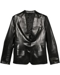 Tom Ford - Notched-Lapel Leather Jacket - Lyst