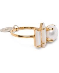 Wouters & Hendrix - Ring Mit Perlen - Lyst