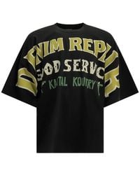 Kapital - Logo-Print Cotton T-Shirt - Lyst