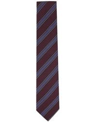 Brioni - Diagonal-Stripe Jacquard Tie - Lyst
