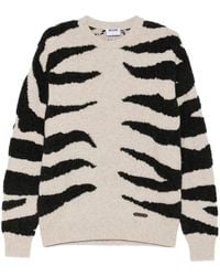 Moschino - Pullover Mit Tigermuster - Lyst