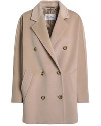Max Mara - Rebus Double-Breasted Coat - Lyst