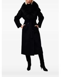 Poche Paris - Single-Breasted Belted Coat - Lyst
