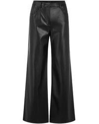 Marc Cain - Warri Wide-Leg Trousers - Lyst