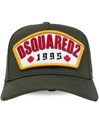 DSquared² - Logo-Appliqué Cotton Baseball Cap - Lyst