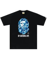A Bathing Ape - Abc Camo Print T-Shirt - Lyst
