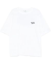 Maison Kitsuné - T-Shirt Handwriting Comfort - Lyst