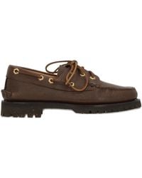 Yuketen - Leather Lace-Up Loafers - Lyst