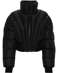Mugler - Cropped Zip Blouson - Lyst