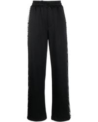DSquared² - Logo-Tape Cotton Track Pants - Lyst