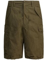 Beams Plus - Cargo Cotton Shorts - Lyst