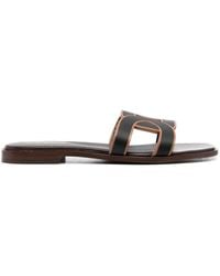 Tod's - Sandalo Scamosciato - Lyst