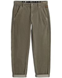 G-Star - Kate Boyfriend Corduroy Trousers - Lyst
