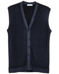 Daniele Fiesoli - V-Neck Button-Up Vest - Lyst