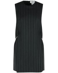Sportmax - 'Domini' Virgin Wool Blend Dress - Lyst