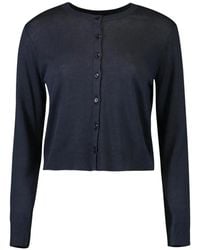 Lars Andersson - Crew-Neck Long-Sleeved Cardigan - Lyst